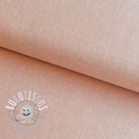 Tissu mélange lin et cotton Fishbone pink
