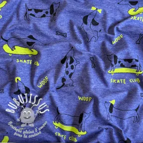 Jersey Skate club cobalt melange
