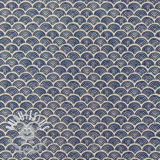 Tissu déco Linenlook Little Wave Scale