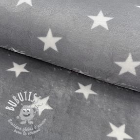 Polaire bien-etre Stars grey light grey