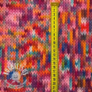 Fourrure TWO SIDE Big knit difur digital print