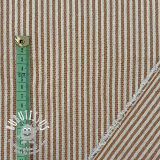 Tissu déco Simone terracotta