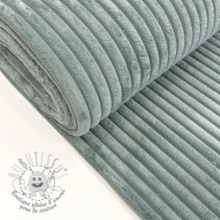 Tissu velours cotelé HANNIBAL lichen
