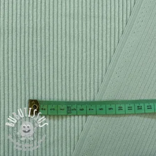 Tissu velours cotelé 6W COTTON TOUCH mint