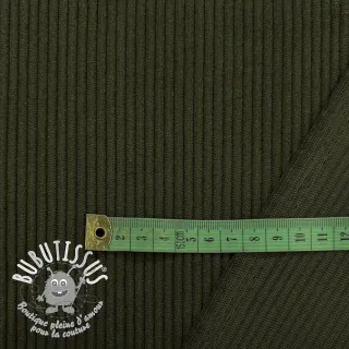 Tissu velours cotelé 6W COTTON TOUCH camo green