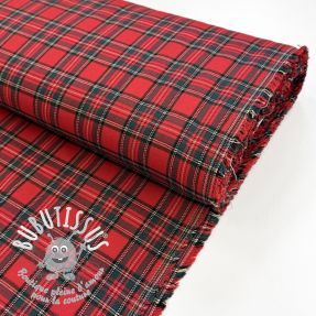 Scottish Check SMALL red