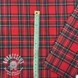 Scottish Check SMALL red