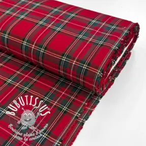 Scottish Check red