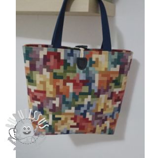 Tissu déco GOBELIN Graphic tetris game