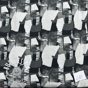 Paquet de tissus jersey digital print 1930