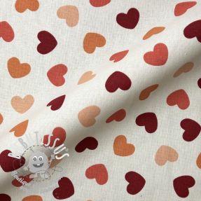 Tissu déco premium Heart Sprinkle Love