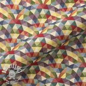 Tissu déco GOBELIN PREMIUM Graphic Pyramid Scale