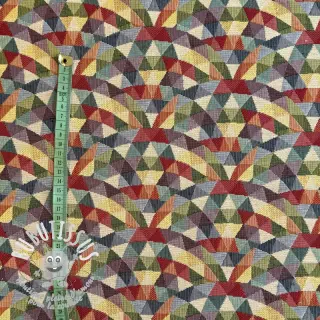 Tissu déco GOBELIN PREMIUM Graphic Pyramid Scale