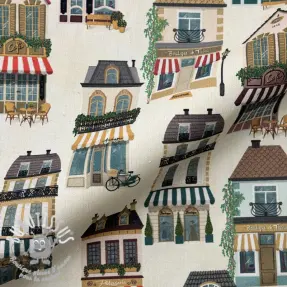 Tissu déco premium Shop Boutique City digital print