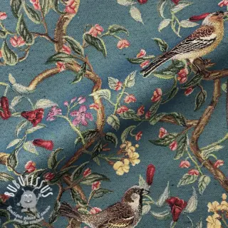 Tissu déco GOBELIN PREMIUM Bird Classic Allure