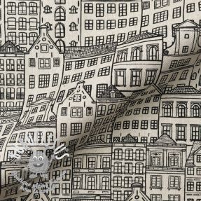 Tissu déco Linenlook Townhouse Fine Line