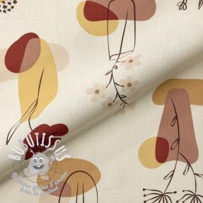 Tissu déco premium Abstract Art Vase