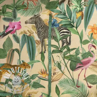 Tissu déco premium Tropical Jungle Dream digital print