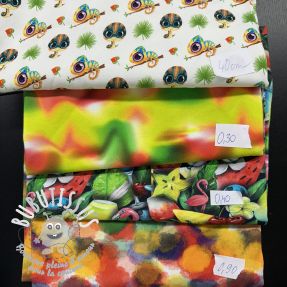 Paquet de tissus jersey digital print 2022