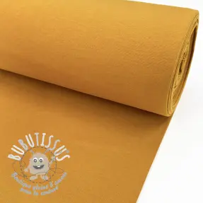 Bord-côte lisse PREMIUM ochre