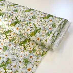 Viscose RADIANCE Francesca flowers digital print