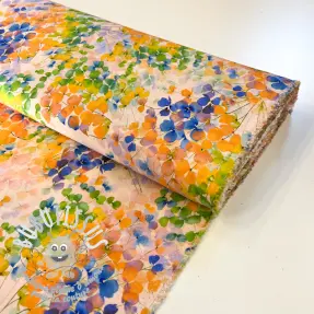 Viscose RADIANCE Danaan yellow digital print