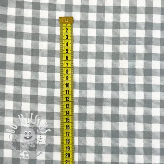 Tissu coton FLANNEL Check sage