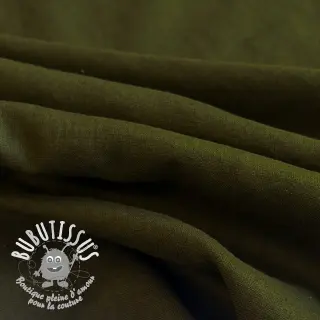 Lin lavé 170 g army green