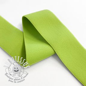 Élastique lisse 4 cm lime