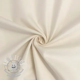 Tissu Popeline de coton ecru