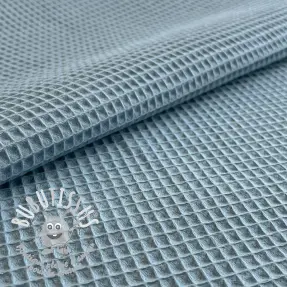 Tissu nid d’abeille blue heaven