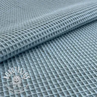 Tissu nid d’abeille blue heaven