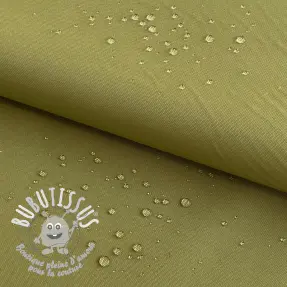 Tissu imperméable old lime