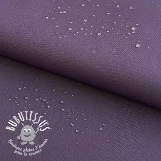 Tissu imperméable violet