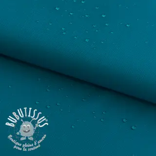 Tissu imperméable dark cyan
