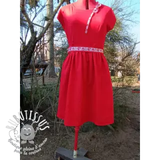 Lin lavé red