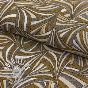 Tissu déco jacquard Tamise gold