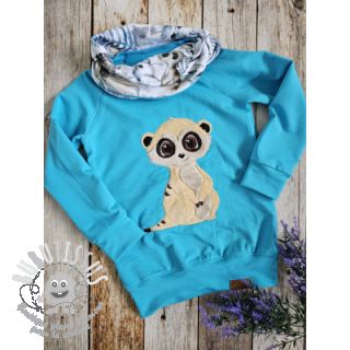 Sweat turquoise ORGANIC