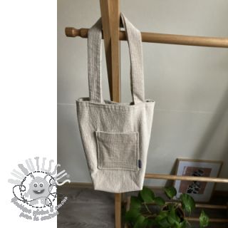 Tissu velours cotelé 6W WASHED STRETCH natural