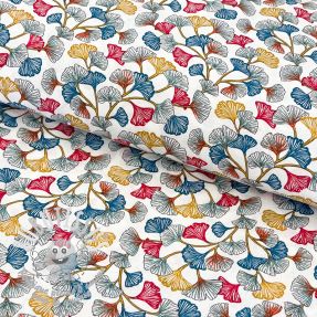 Tissu coton Aphrodite blanc PERCALE