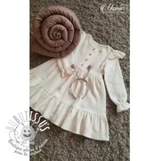 Tissu Popeline de coton taupe