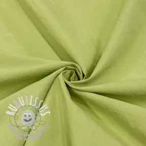 Tissu coton WASHED old lime