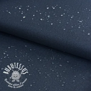 Raincoat fabric DENIM navy