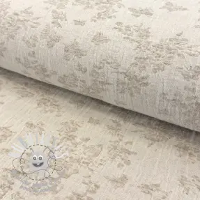 Tissu coton Lin JACQUARD Buttercup flowers