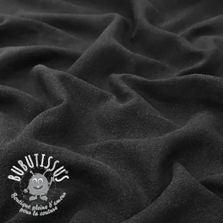 Lin lavé STONEWASHED PREMIUM black