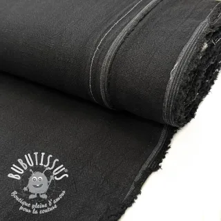 Lin lavé STONEWASHED PREMIUM black