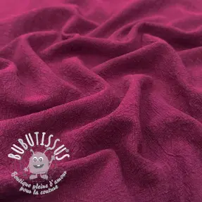 Lin lavé STONEWASHED PREMIUM bordeaux
