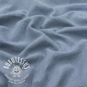 Lin lavé STONEWASHED PREMIUM cloud blue