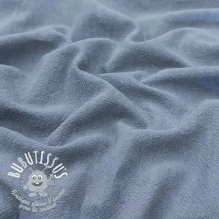 Lin lavé STONEWASHED PREMIUM cloud blue