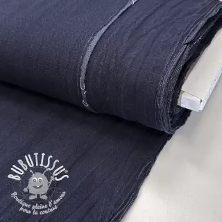 Lin lavé STONEWASHED PREMIUM marine